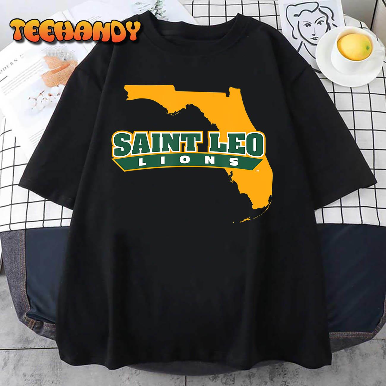 Saint Leo University Lions State Shape T-Shirt