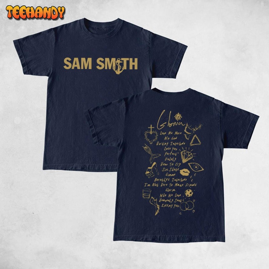 Sam Smith Gloria World Tour 2023 2sides Unisex TShirt