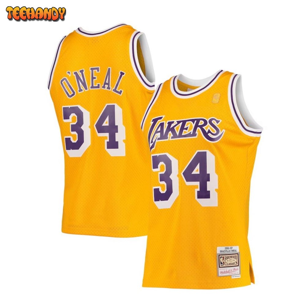 Shaquille O’Neal Los Angeles Lakers 96-97 Swingman Jersey