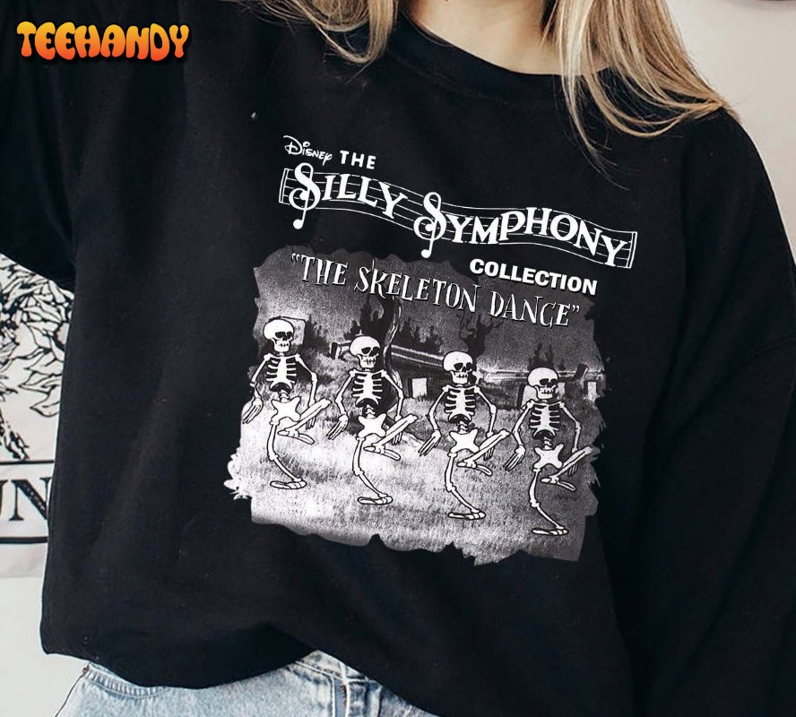 Silly Symphony Shirt The Skeleton Dance Hoodie Sweatshirt