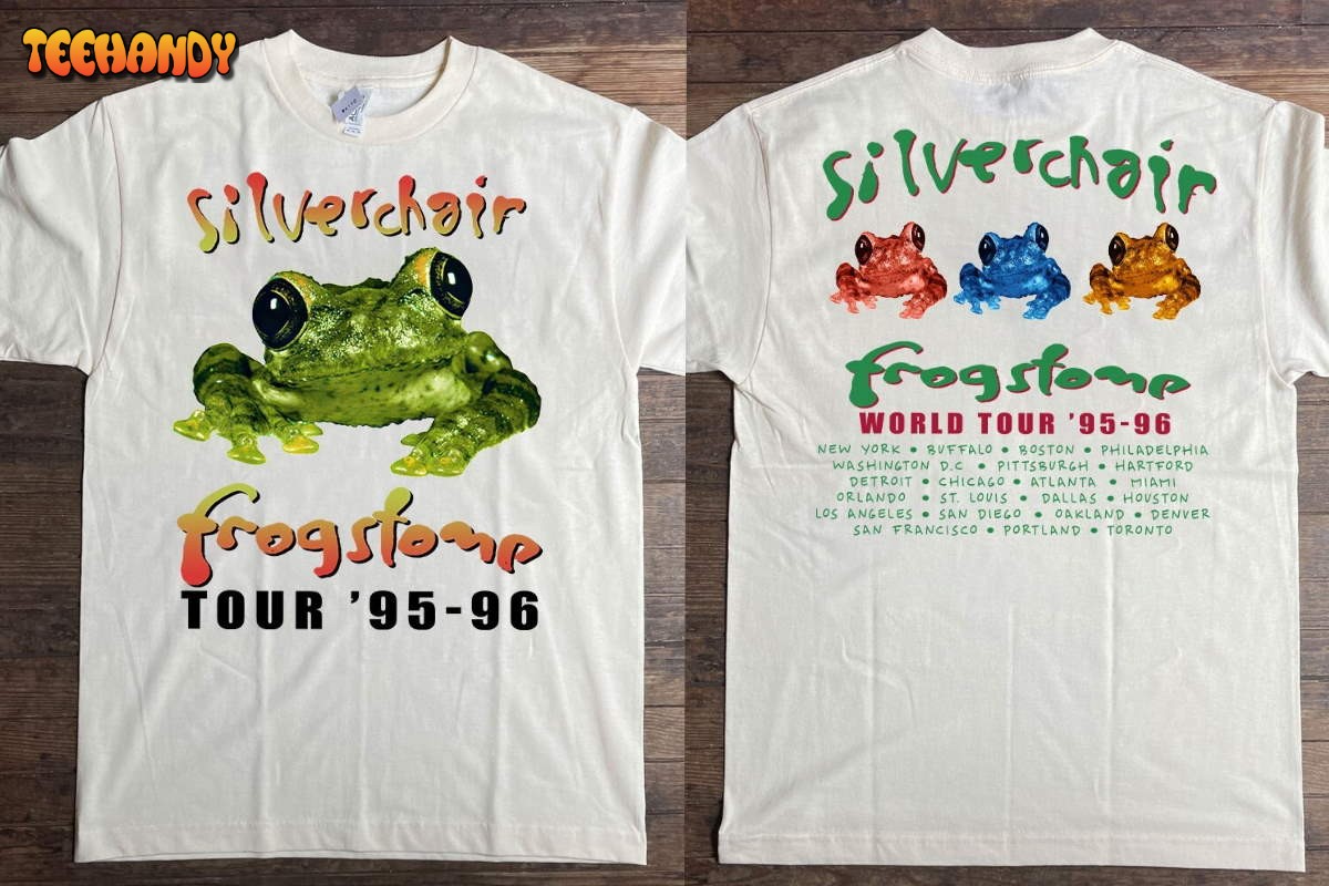 Silverchair Frogstomp World Tour 95-96 T-Shirt, Silverchair Frogstomp Tour 95-96 Shirt