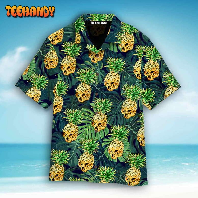 Skull Pineapple Hawaiian Shirt