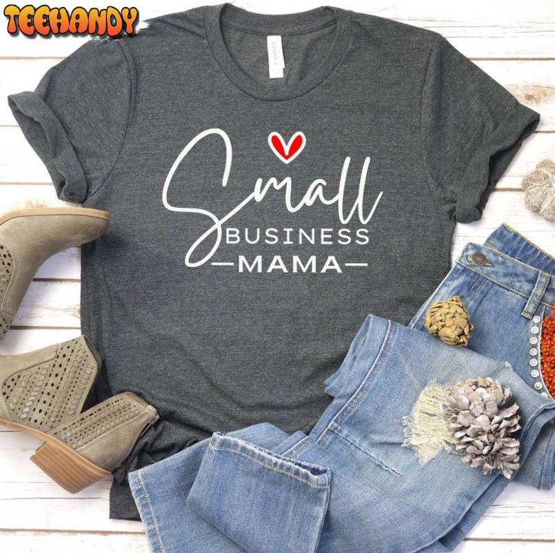 Small Business Mama Vintage Shirt, Busy Working Mom Unisex Hoodie