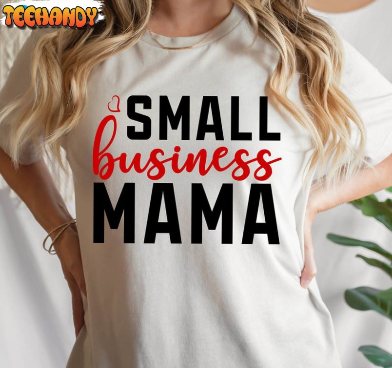 Small Business Mama Vintage Shirt, Local Business Unisex T-shirt