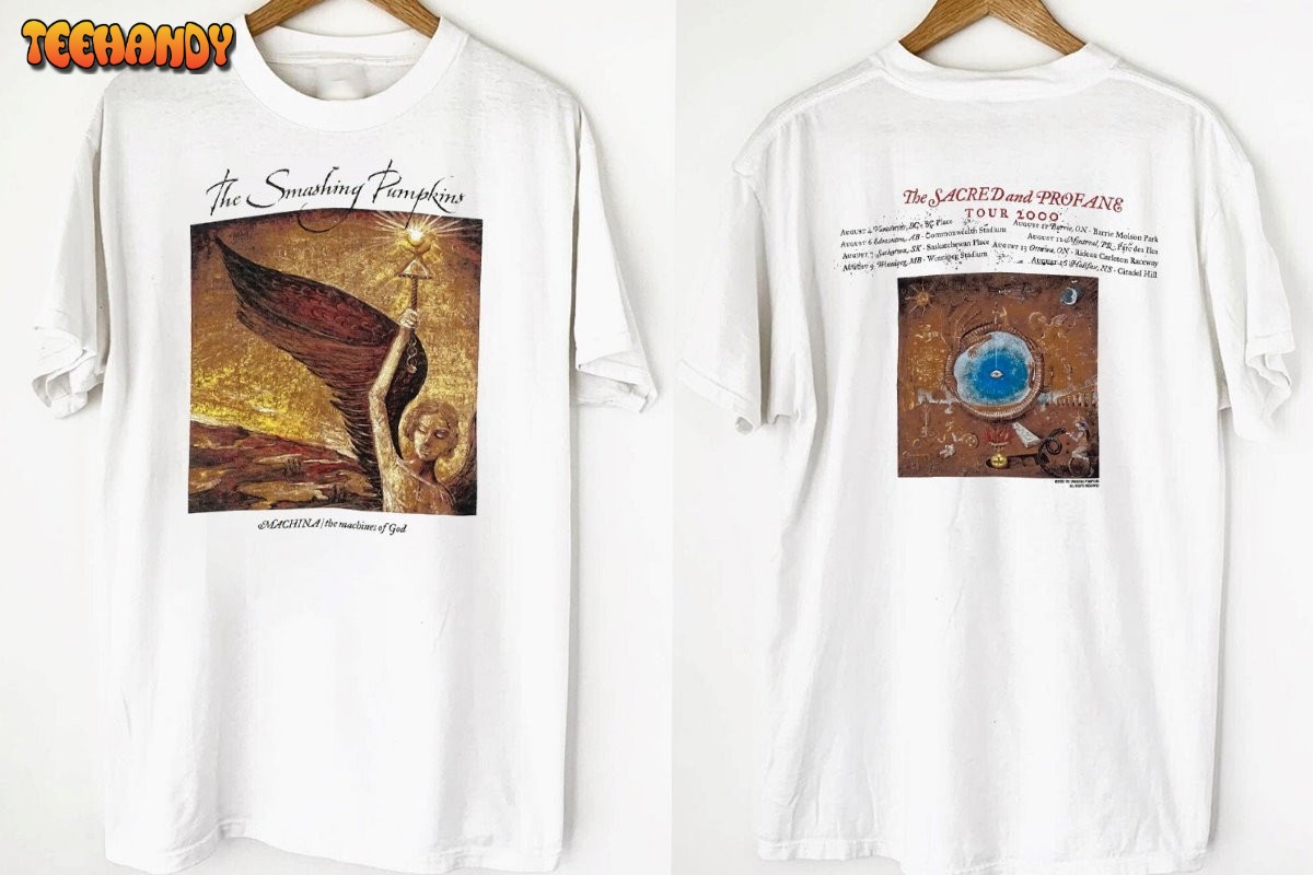 Smashing Pumpkins – Machina Sacred And Profane 2000 Canadian Tour T-Shirt