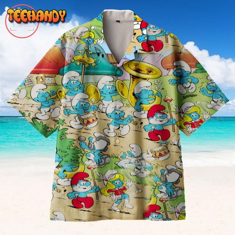 Smurf Baby Hawaiian Shirt