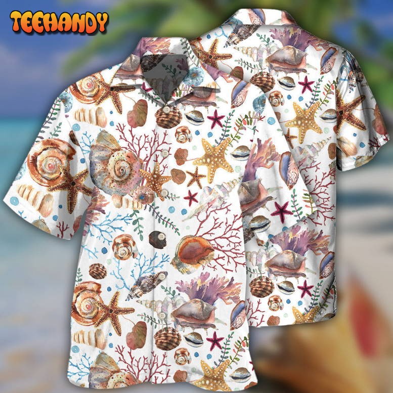 Snail Color Art Style Hawaiian Shirt