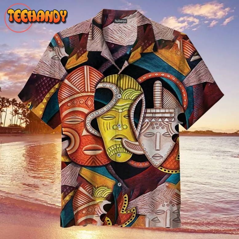 Society Masks Hawaiian Shirt