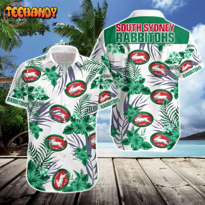 South Sydney Rabbitohs Hawaiian Shirt