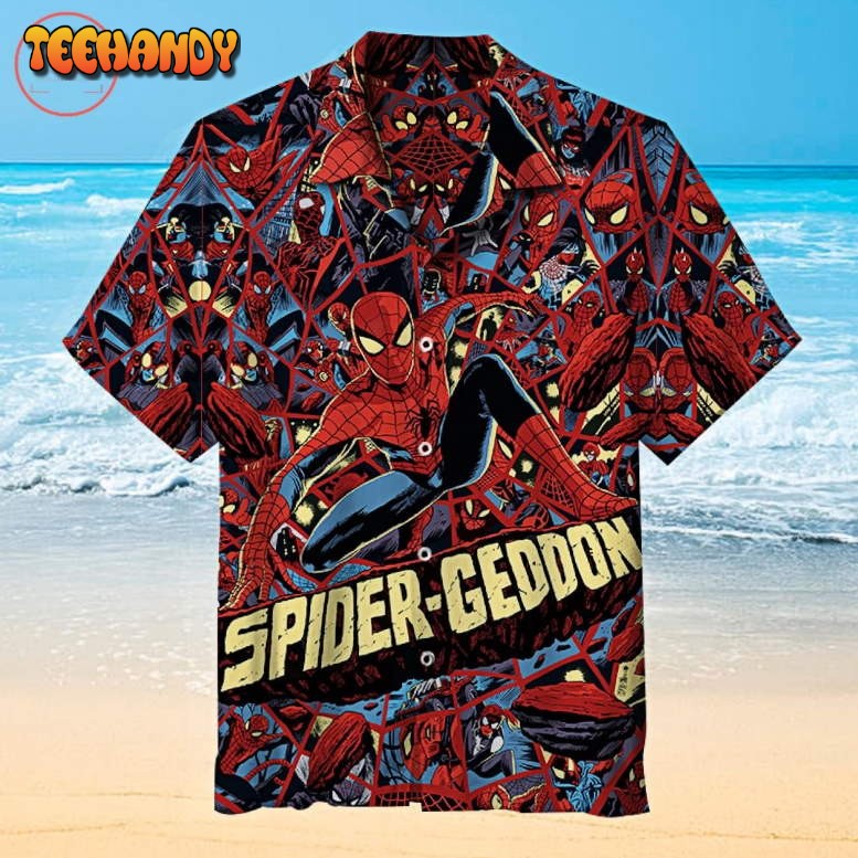 Spiderman Hawaiian Shirt