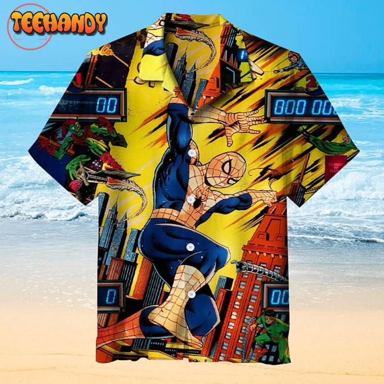 Spiderman Pinball Universal Hawaiian shirt