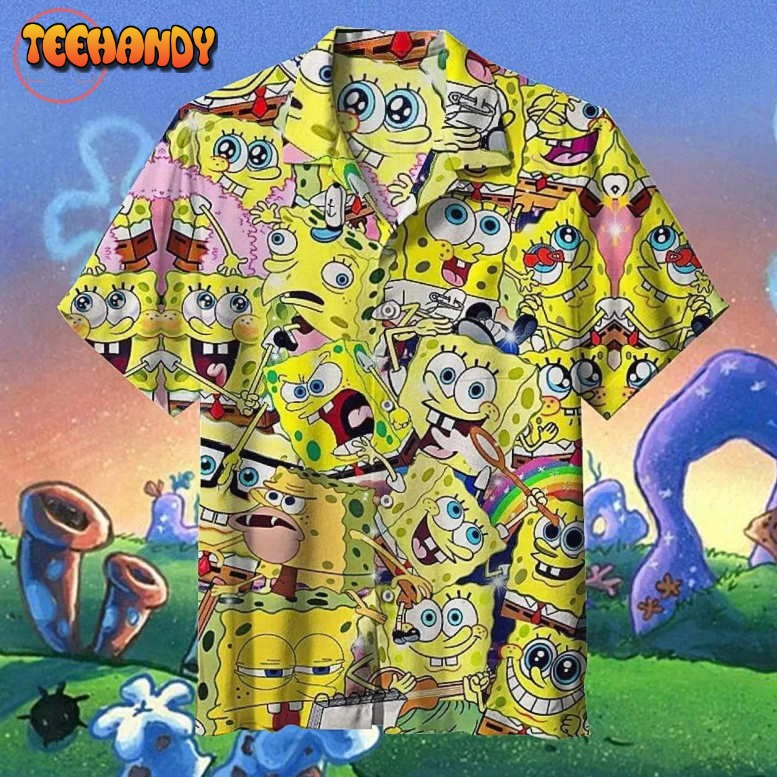 SpongeBob Emotions Hawaiian Shirt