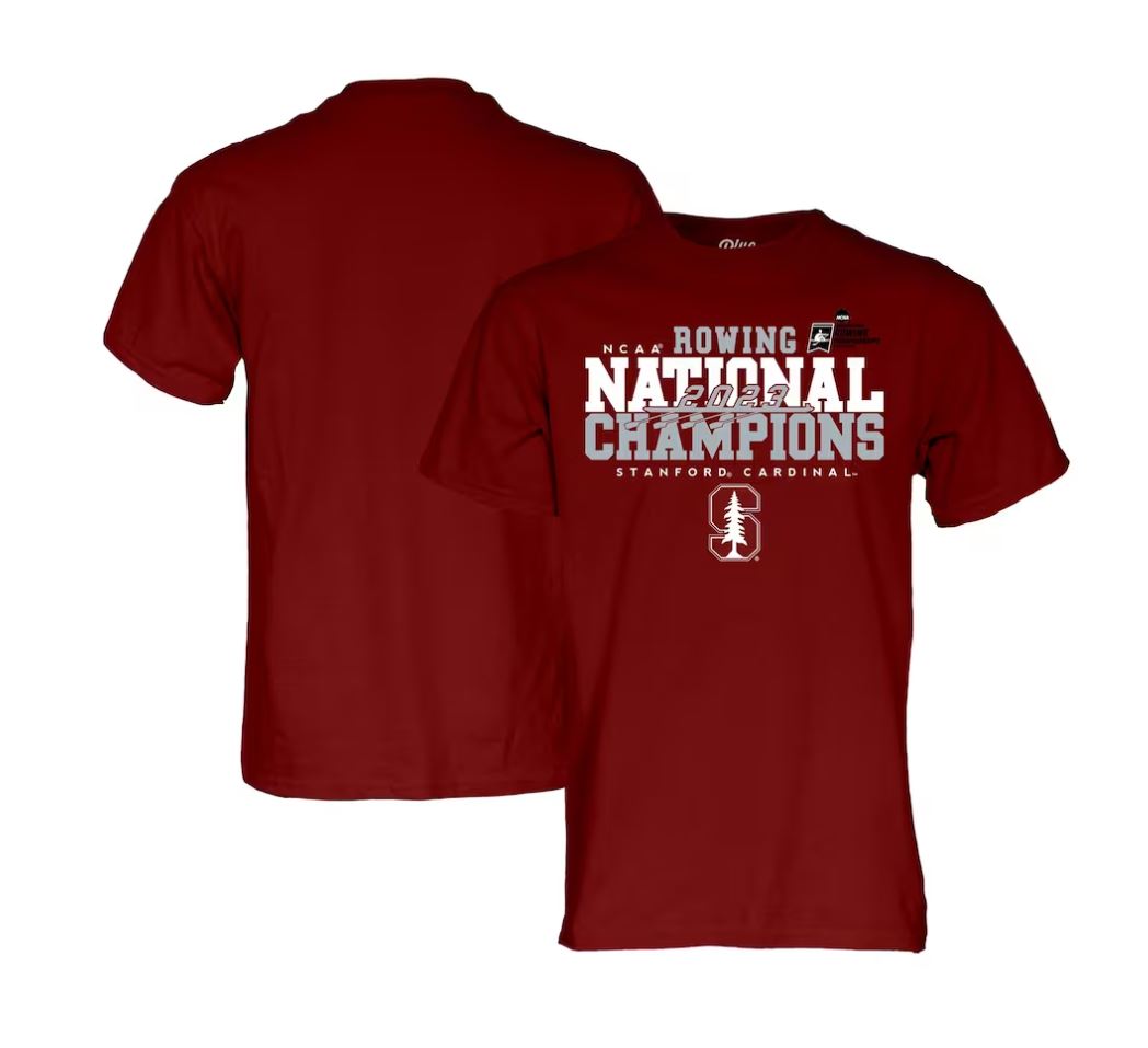 Stanford Cardinal 2023 NCAA Rowing National Champions T-Shirt