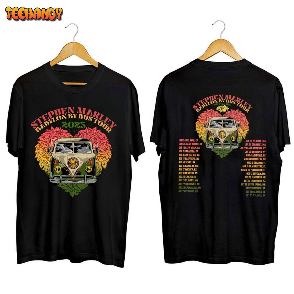 Stephen Marley Babylon By Bus Summer Tour 2023 Shirt