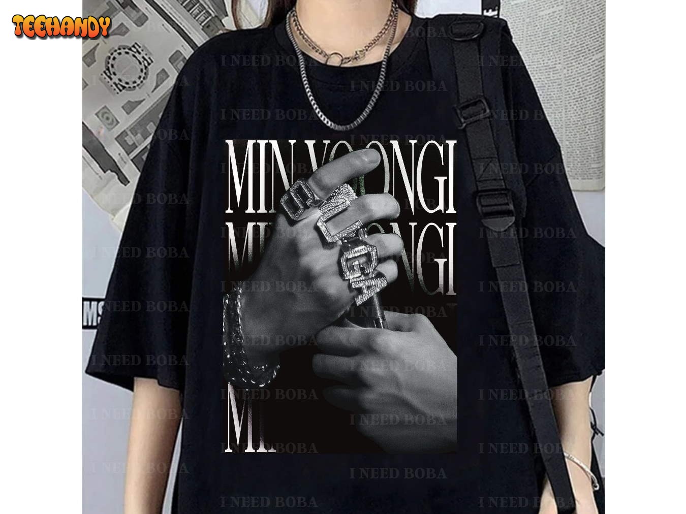 Suga Min Yongi Bts Vintage Kpop T-shirt