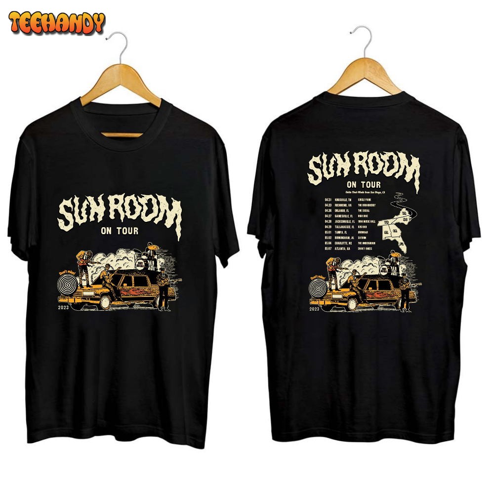 Sun Room Band 2023 Tour Shirt, Sun Room Band 2023 Concert Shirt