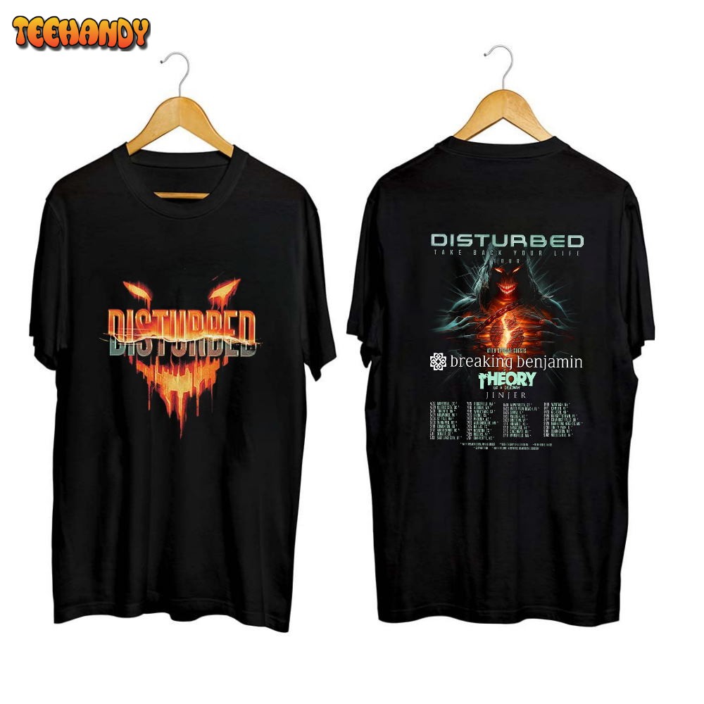 Take Back Your Life Tour Shirt, Disturbed World Tour 2023 Shirt