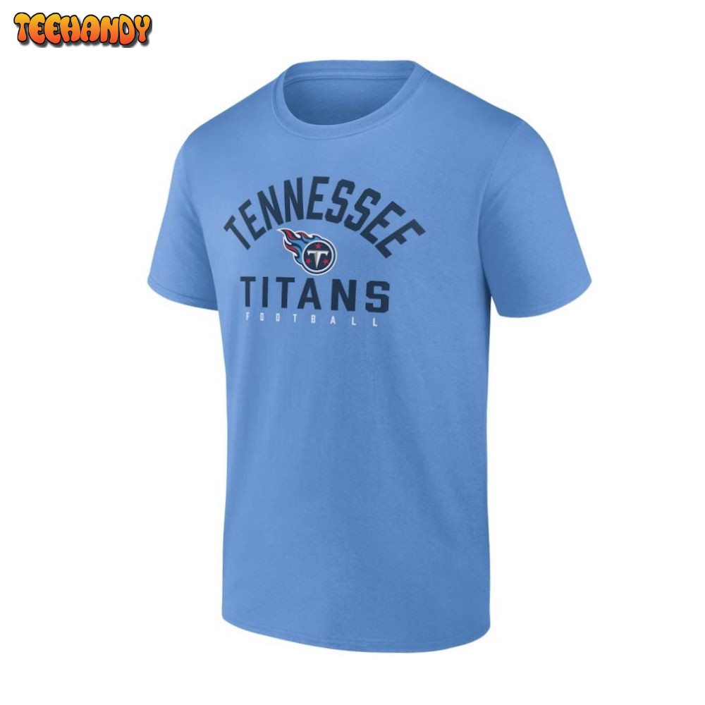 Tennessee Titans Football Player Light Blue T-Shirt