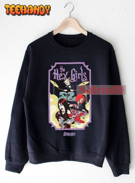 The Hex Girls Sweatshirt, Scooby-Doo The Hex Girls Halloween Retro 90s T-Shirt