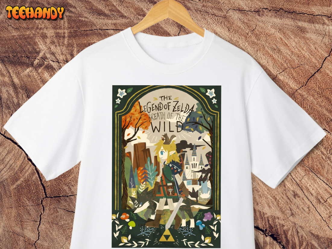 The Legend Of Zelda Breath Wild Inspired Unisex T Shirt