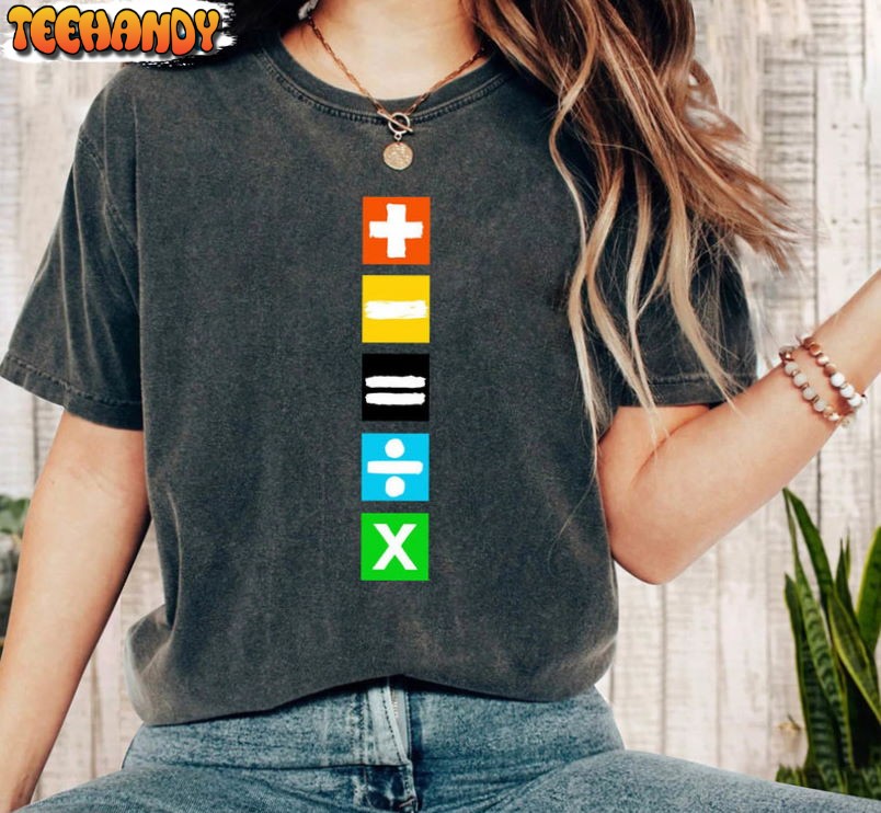 The Mathematics Ed Sheeran Concert 2023 Shirt