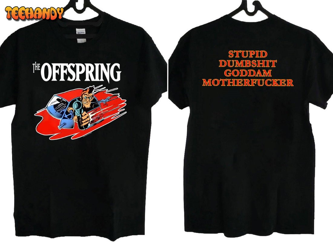 The Offspring Bad Habit Stupid Dumbshit Goddam Motherfcker T-Shirt