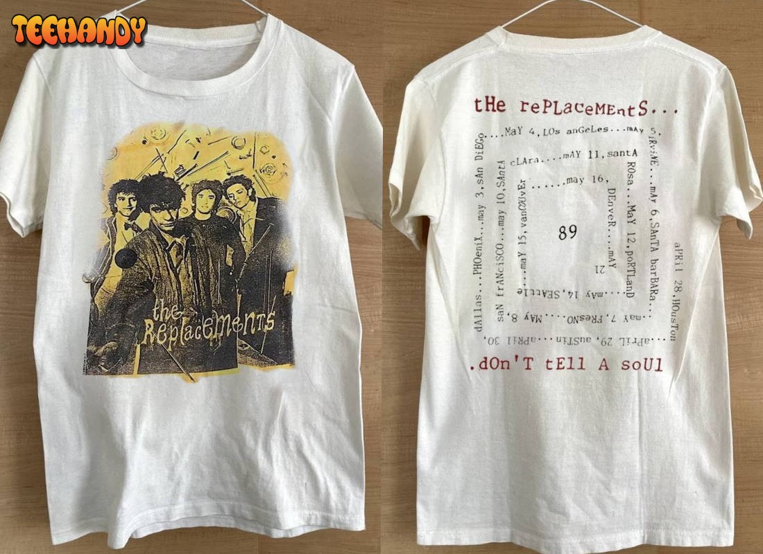 The Replacements Don’t Tell a Soul Tour 1989 T-Shirt