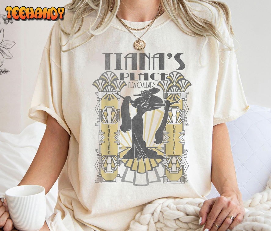 Tiana’s Place Art Deco Poster Shirt, Princess And The Frog T-shirt