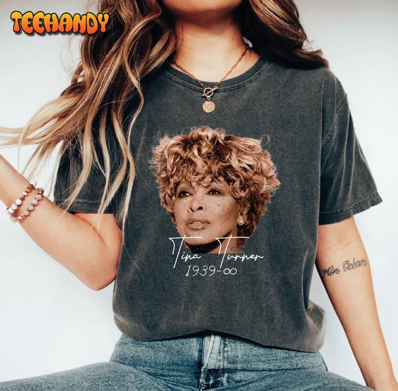 Tina Turner Shirt, Tina Turner Rip 2023 Unisex T-shirt