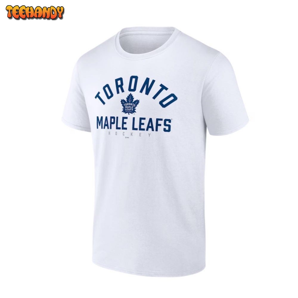 Toronto Maple Leafs Hockey Player White T-Shirt