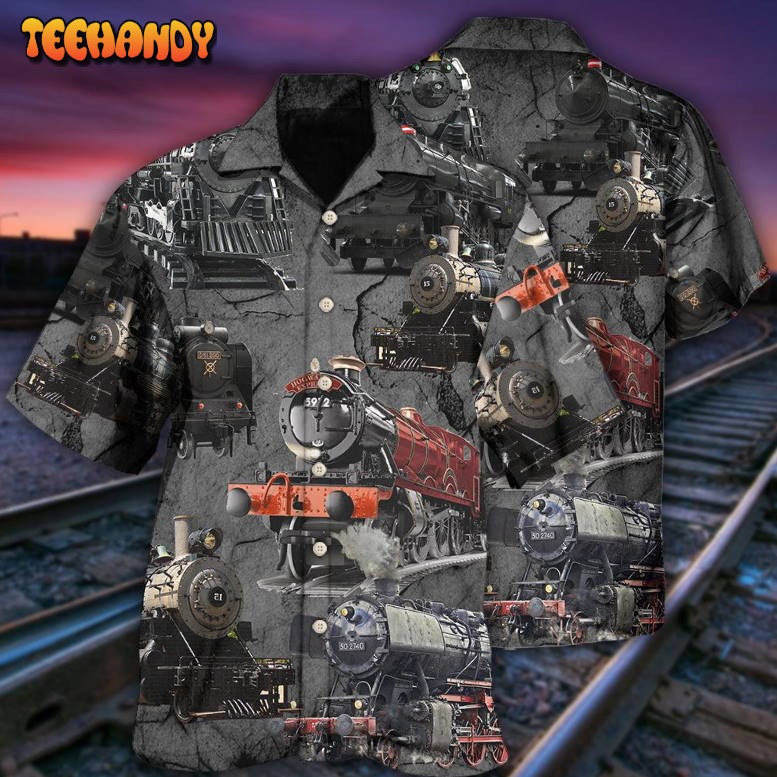 Train Cool Style Hawaiian Shirt