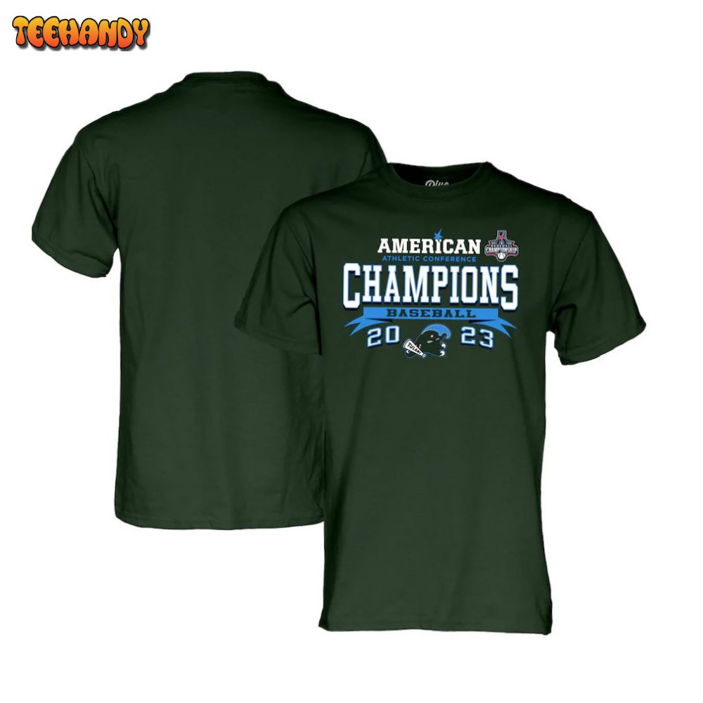 Tulane Green Wave 2023 AAC Baseball Conference Tournament Champions T-Shirt