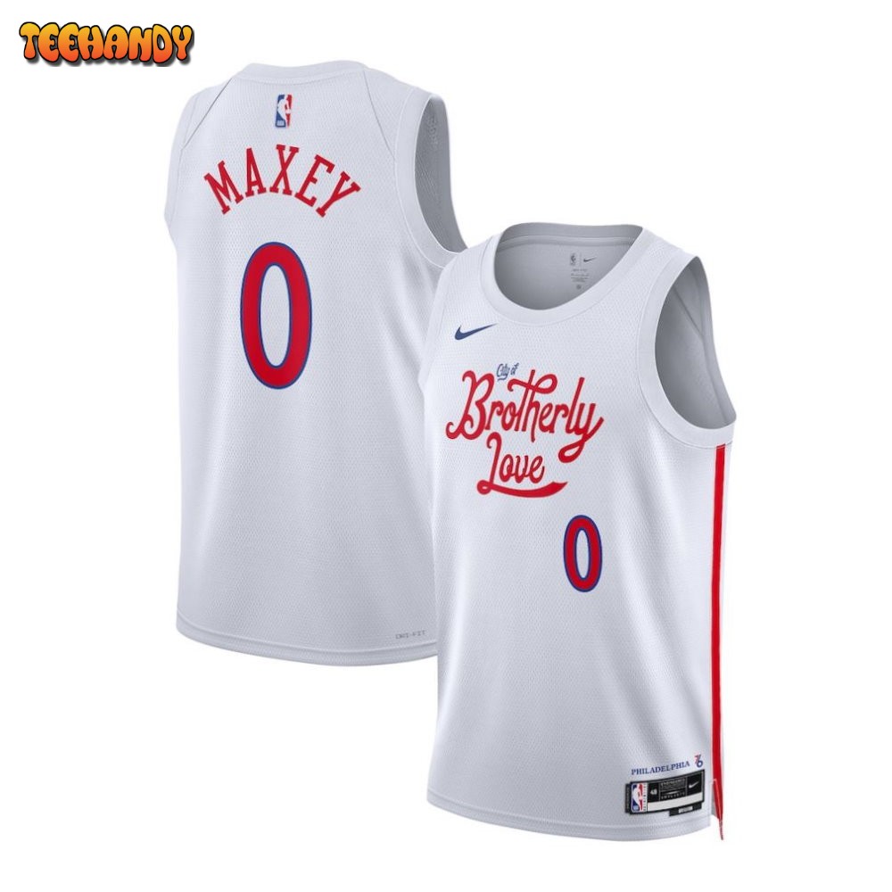 Tyrese Maxey Philadelphia 76ers Unisex 2022-23 Swingman Jersey