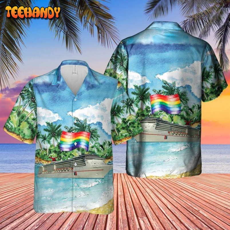 US Cruise Happy LGBT Pride Month Hawaiian Shirt