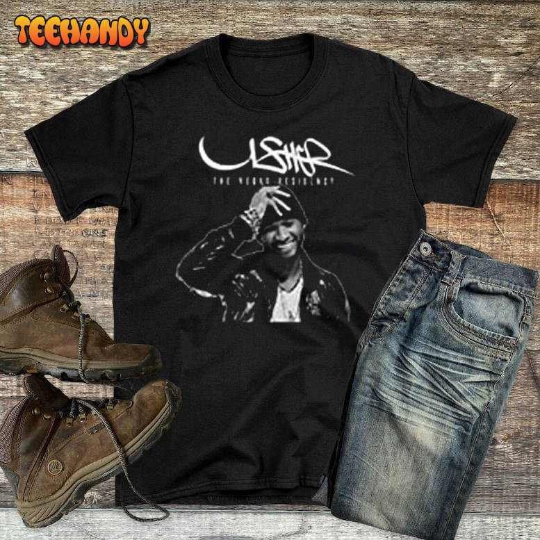 Usher Tour 2023 Shirt, My Way The VeGas ResIDENcy Tour 2023 Vintage Unisex T-shirt