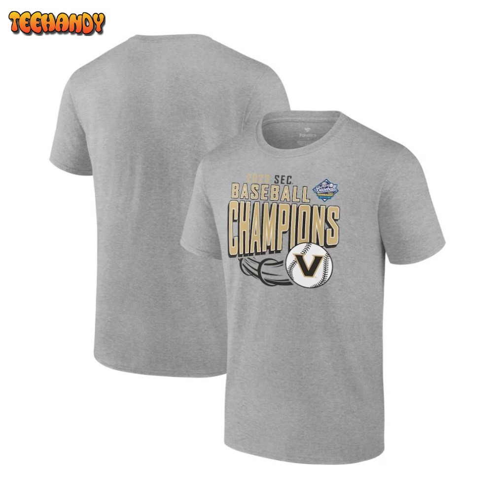 Vanderbilt Commodores 2023 SEC Baseball Conference Tournament Champions T-Shirt