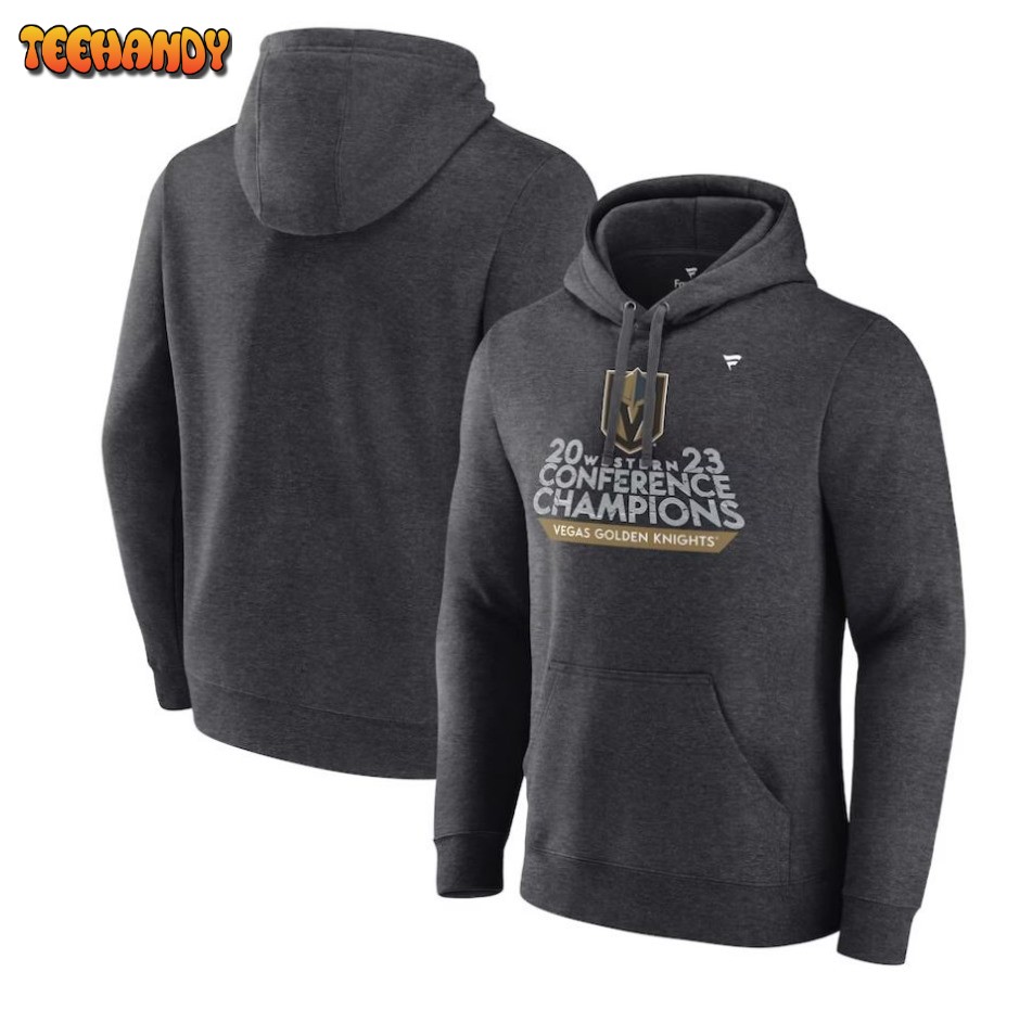 Vegas Golden Knights 2023 Western Conference Champions Locker Room Pullover Hoodie