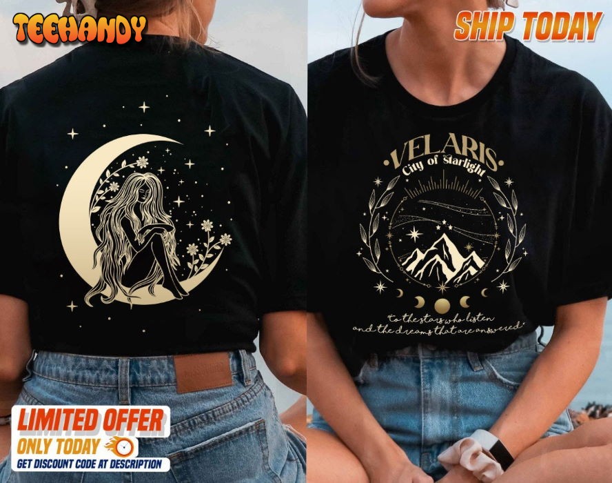 Velaris City of Starlight Shirt, Velaris The Night Court Shirt