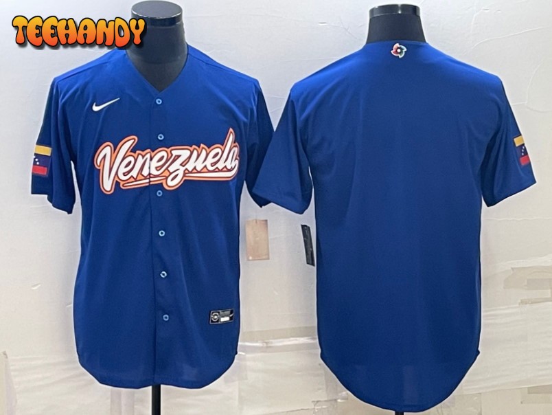 Venezuela Blue 2023 World Baseball Classic Jersey