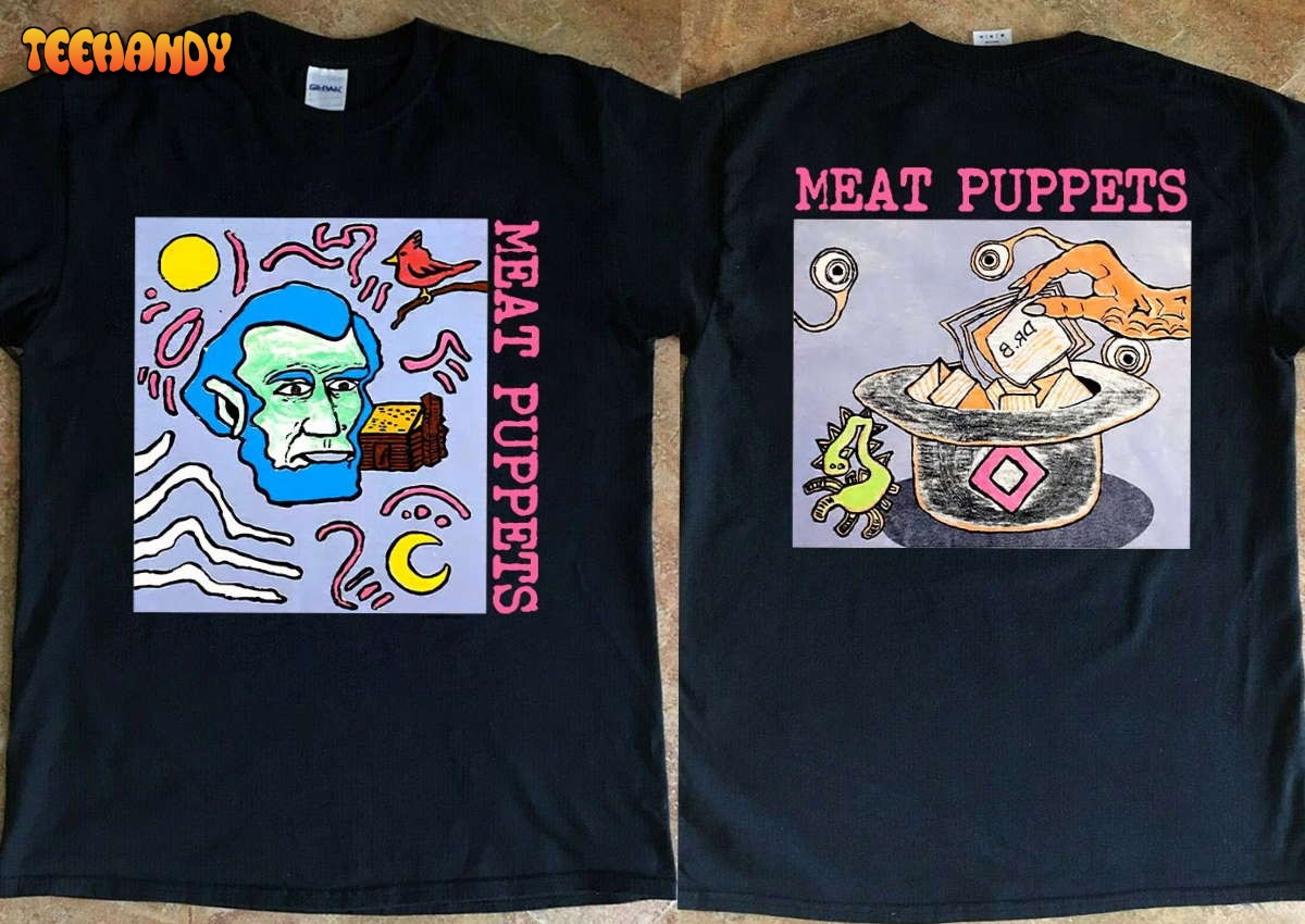 Vintage 90s Meat Puppets – Abe Lincoln Tour T-Shirt