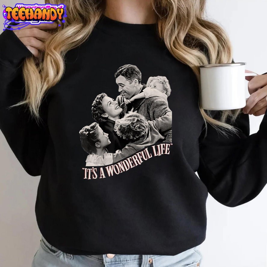 Vintage Christmas Classic It’s a Wonderful Life T-Shirt