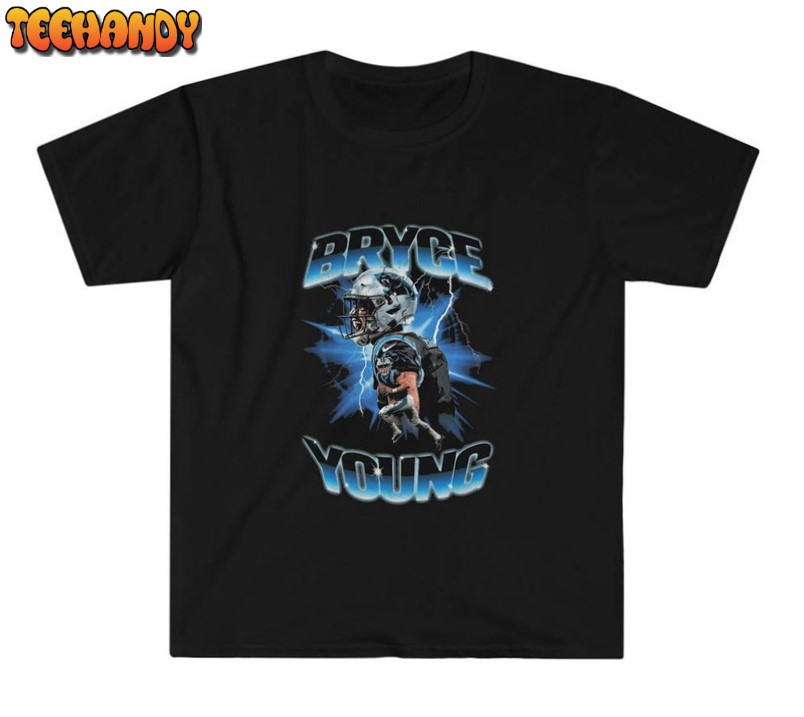 Vintage Football Bryce Young Panthers Trendy Shirt