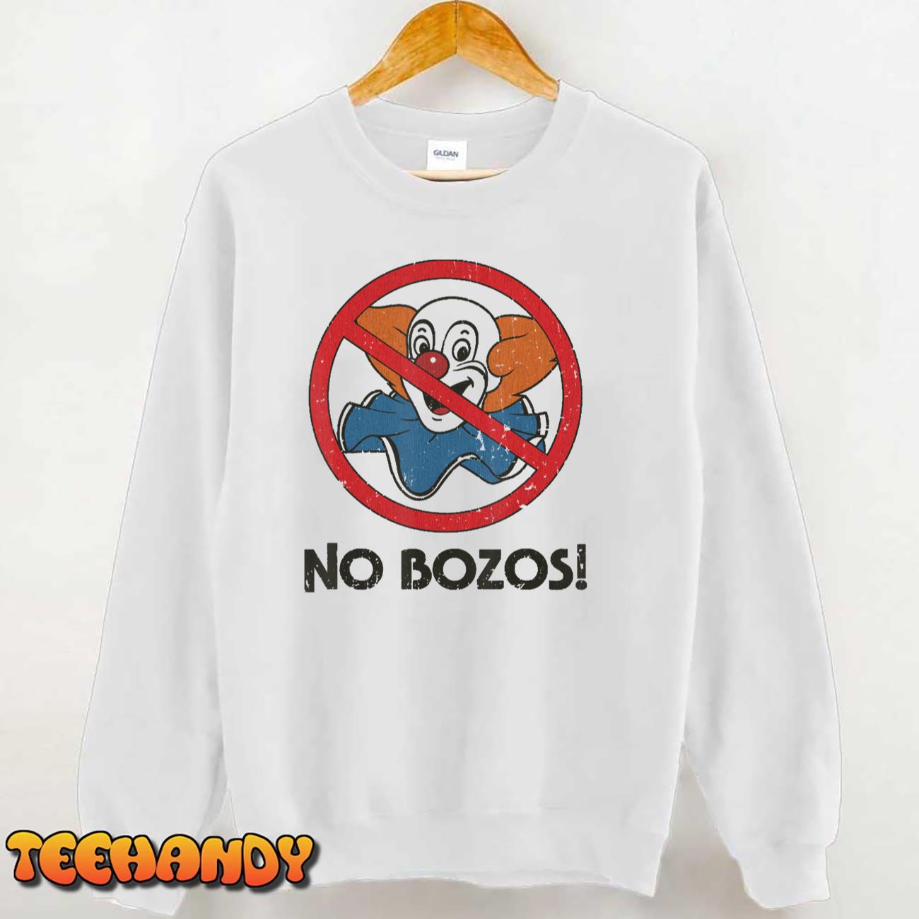 Vintage No Bozos 1983 Clowns T-Shirt