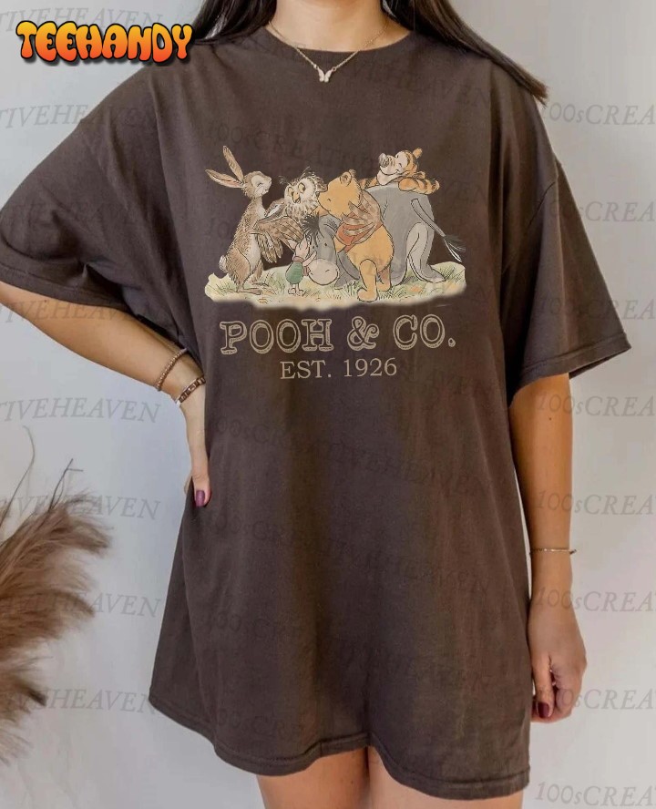 Vintage Pooh & Co EST 1926 Shirt, Cute Pooh Bear And Friends Shirt