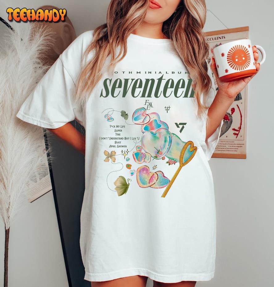 Vintage Seventeen Album Shirt Seventeen Retro Shirt