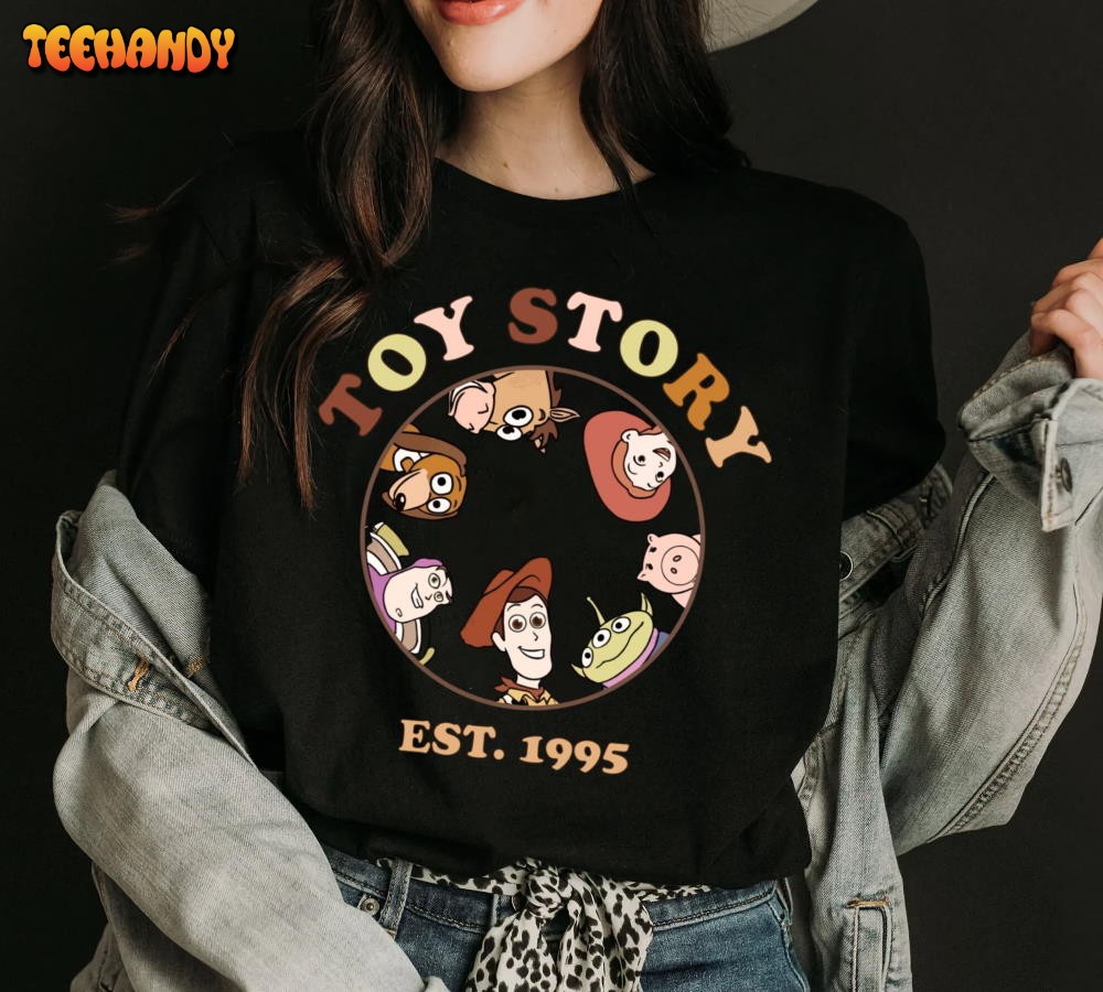 Vintage Toy Story EST 1995 Shirt, Cute To Infinity and Beyond T Shirt