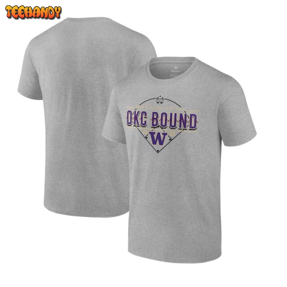 Washington Huskies 2023 Women’s Softball College World Series T-Shirt