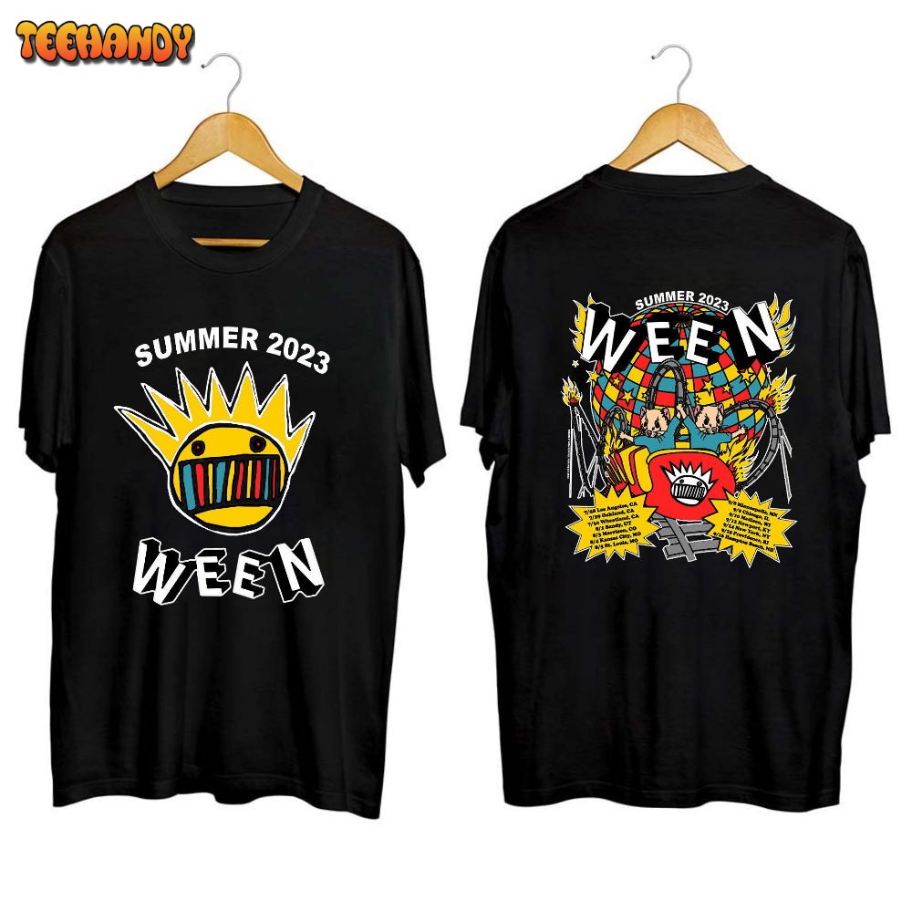 Ween Summer Tour 2023 Shirt, Ween Rock Band Fan Shirt
