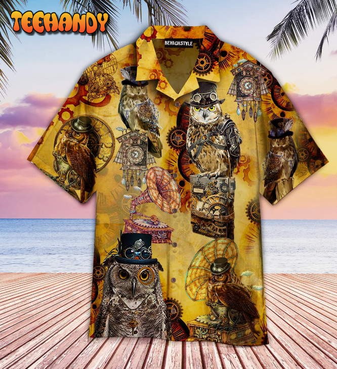 Wisdom Owls Hawaiian Shirt