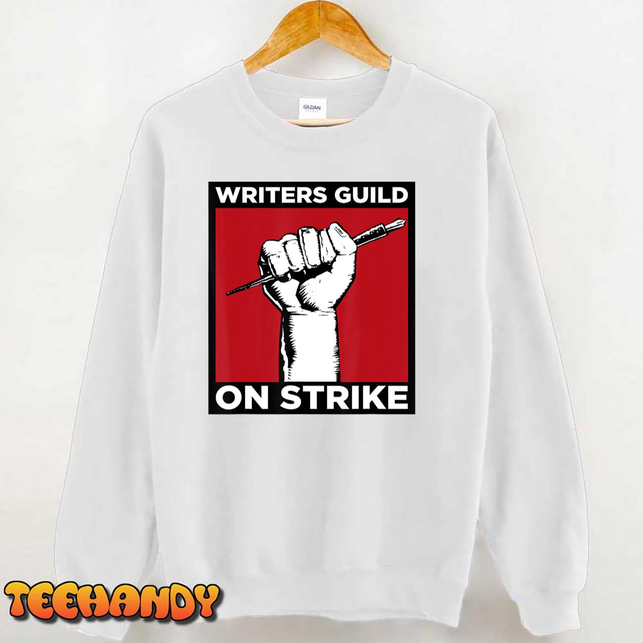 Writers Guild Of America On Strike T-Shirt